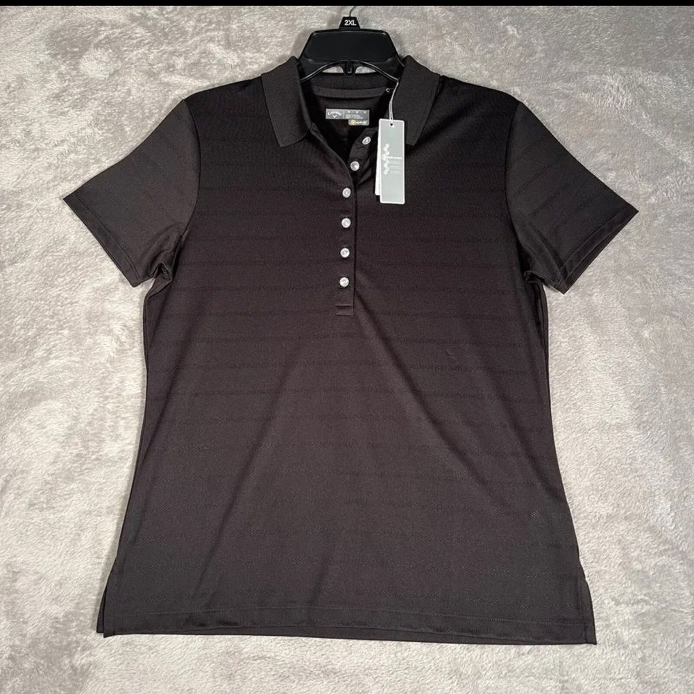 Callaway Shirt Polo Golf Opti Dri Women’s Medium Short Sleeve Opti-Dri Shirt